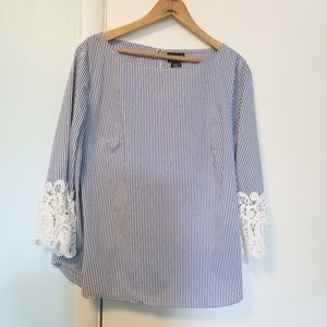 Liz Claiborne Career Blouse sz L